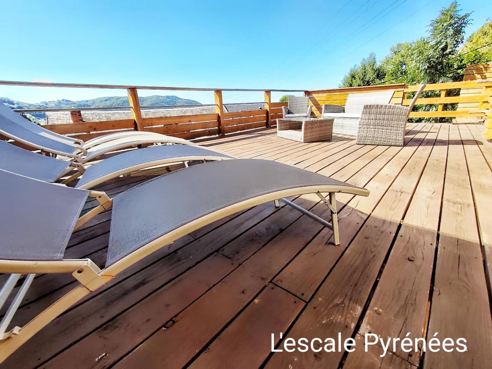 Le Chalet Jacuzzi Et Detente 4 Etoiles バニエール・ド・ビゴール エクステリア 写真