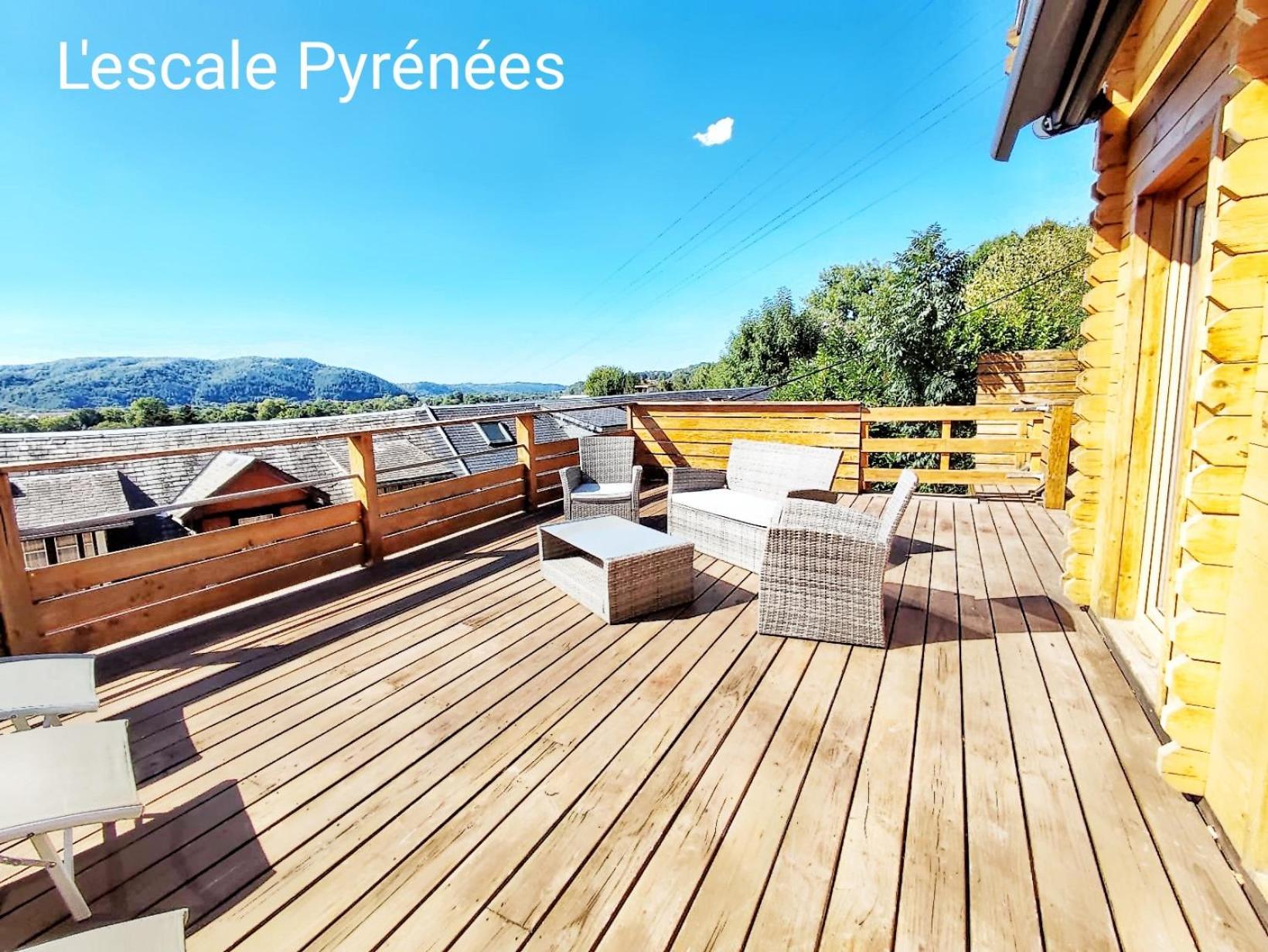 Le Chalet Jacuzzi Et Detente 4 Etoiles バニエール・ド・ビゴール エクステリア 写真